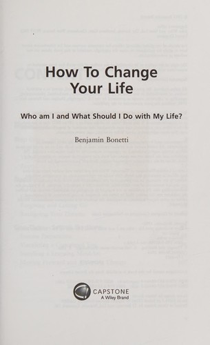 Cover for How to Change Your Life