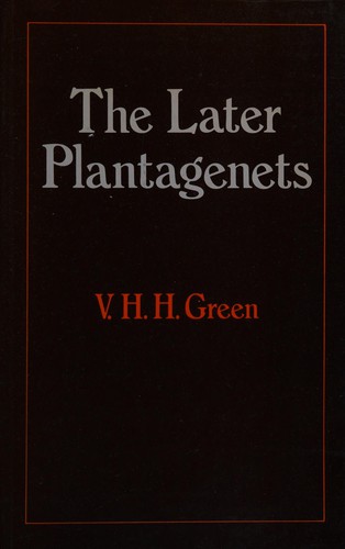 Cover for The Later Plantagenets