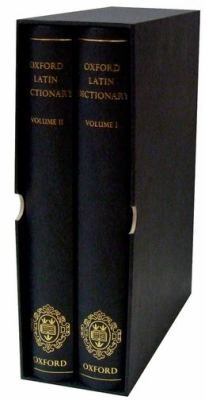 Cover for Oxford Latin Dictionary 2 Volume Set