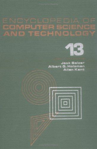 Cover for Encyclopedia of Computer Science and Technology: Volume 13 - Reliability Theory to USSR