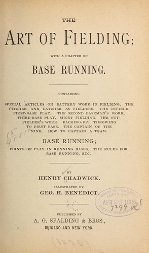 Cover for The art of fielding