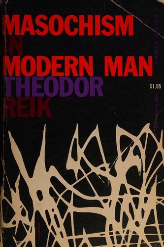 Cover for Masochism in Modern Man