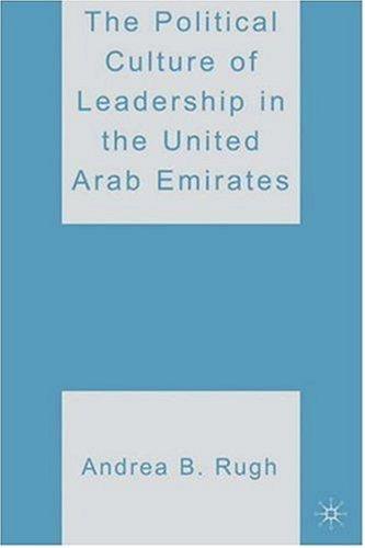 Cover for The Political Culture of Leadership in the United Arab Emirates