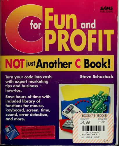 Cover for C for fun and profit