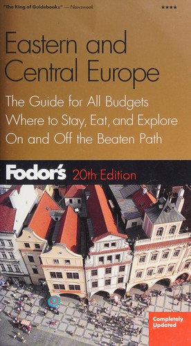 Cover for Fodor's Eastern and Central Europe