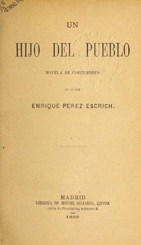 Cover for Un higo del pueblo
