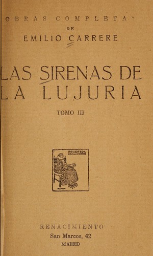Cover for Las sirenas de la lujuria