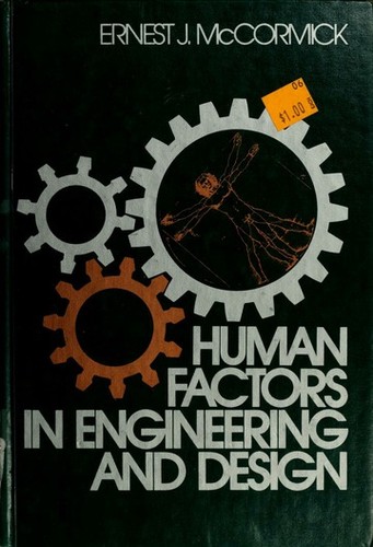 Cover for Human factors in engineering and design