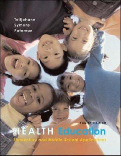 Cover for Health Education