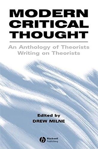 Cover for Modern Critical Thought