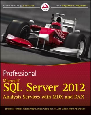 Cover for Professional Microsoft Sql Server Analysis Services With Mdx