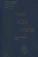 Cover for How Adr Works