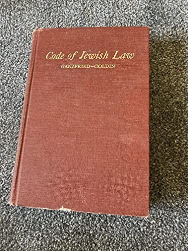 Cover for Code of Jewish Law