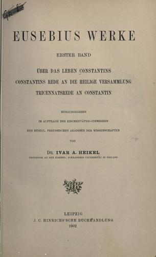 Cover for Werke.