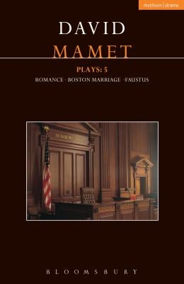 Cover for Mamet Plays
            
                Contemporary Dramatists