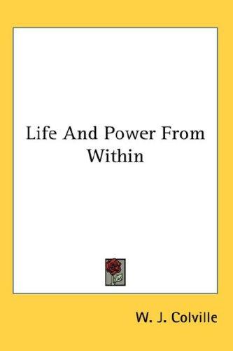 Cover for Life And Power From Within