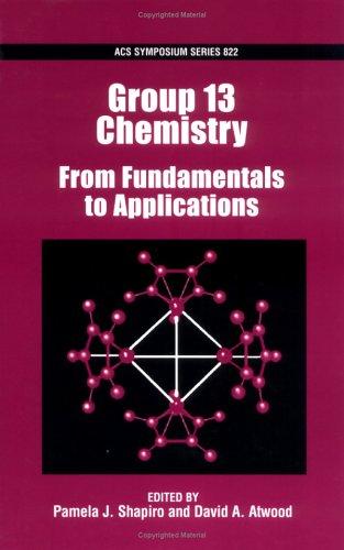 Cover for Group 13 Chemistry