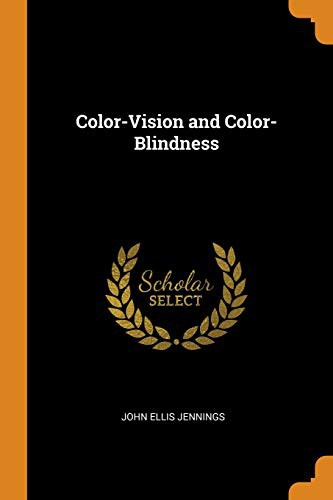 Cover for Color-Vision and Color-Blindness