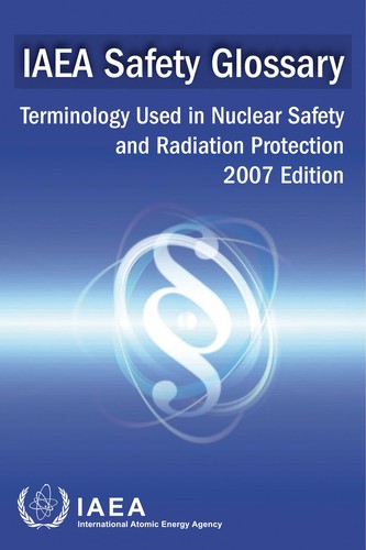 Cover for IAEA safety glossary