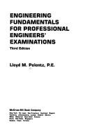 Cover for Engineering fundamentals for professional engineers' examinations