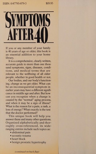 Cover for Symptoms after 40