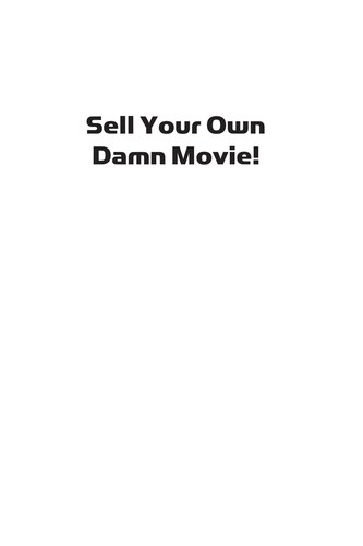 Cover for Sell your own damn movie!