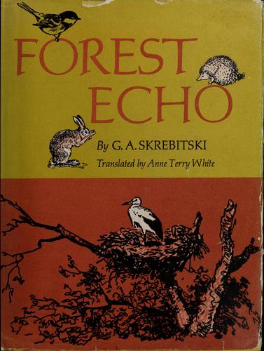 Cover for Forest echo