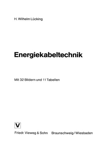 Cover for Energiekabeltechnik