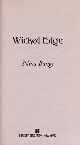 Cover for Wicked Edge