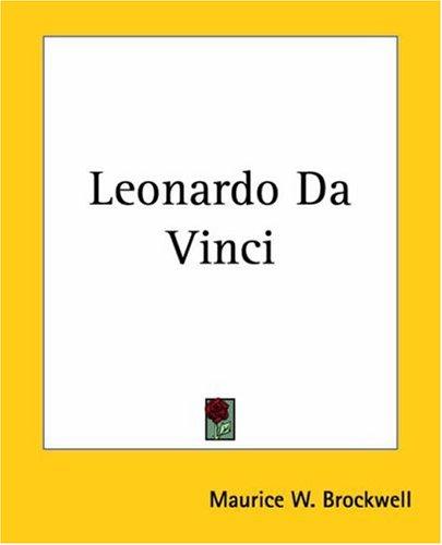 Cover for Leonardo Da Vinci