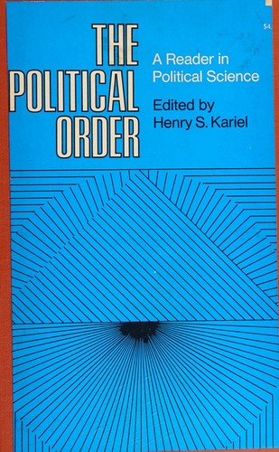 Cover for The political order