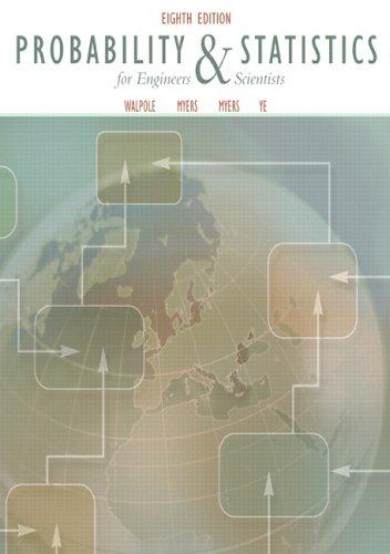 Cover for Probability & statistics for engineers & scientists