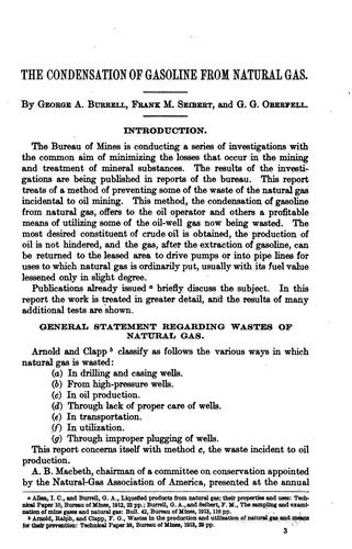 Cover for condensation of gasoline from natural gas