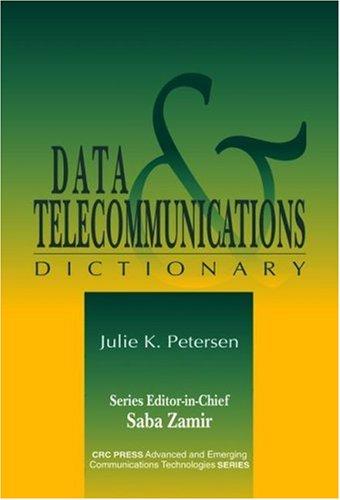 Cover for Data & telecommunications dictionary