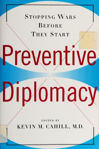 Cover for Preventive Diplomacy