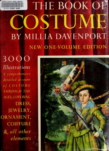 Cover for The book of costume
