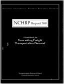 Cover for A guidebook for forecasting freight transportation demand