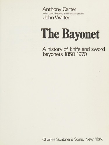 Cover for The bayonet