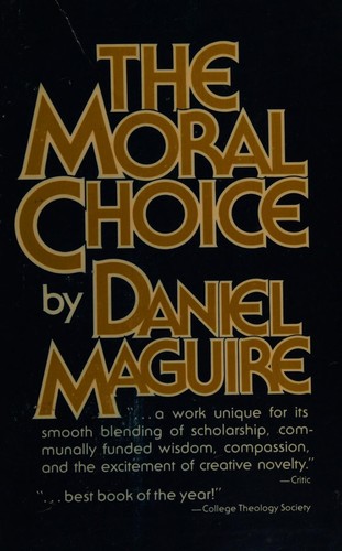 Cover for The moral choice