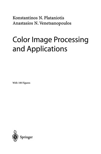 Cover for Color Image Processing and Applications