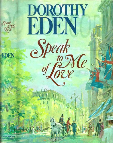 Cover for Speak to me of love
