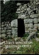 Cover for Città e monumenti nell'Italia antica