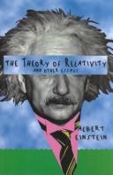 Cover for The theory of relativity, and other essays