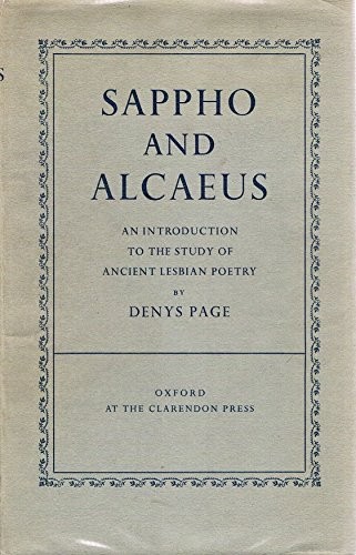 Cover for Sappho and Alcaeus