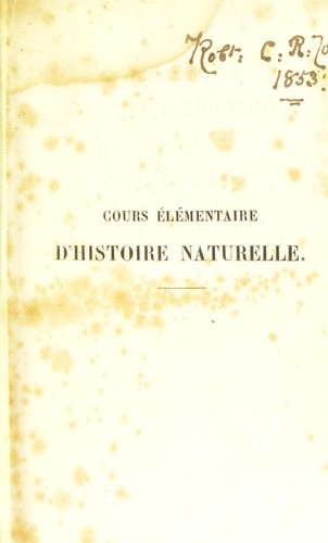 Cover for Botanique