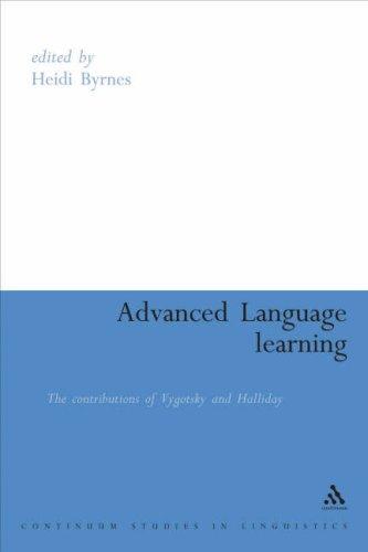 Cover for Advanced Language Learning