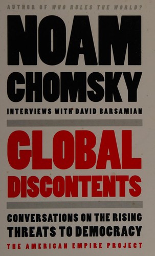Cover for Global discontents