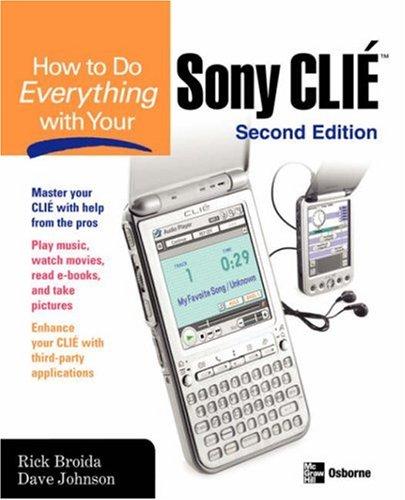 Cover for How to do everything with your Sony CLIÉ
