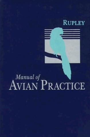 Cover for Manual of avian practice