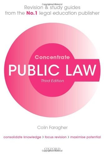 Cover for Public Law Concentrate